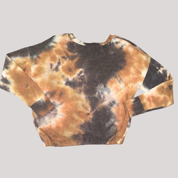BKE By Buckle Brushed Fleece Tie Dye Pullover - Picture 8 of 11